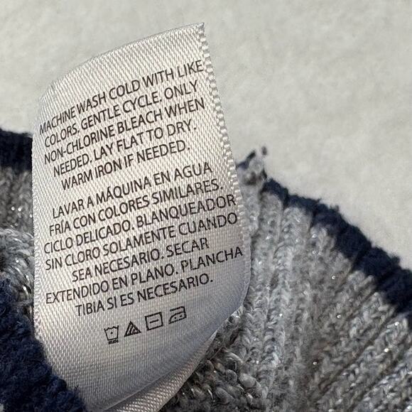 Holiday Time Fair Isle Dog Metallic Ugly Christmas Sweater Size XL (16-18) - Picture 6 of 11